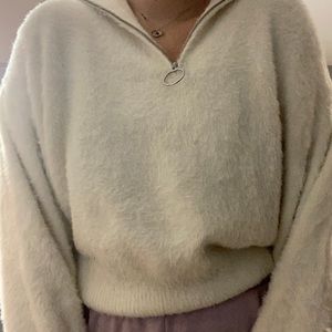 Comfy fuzzy sweater